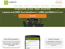 Tablet Screenshot of jambite.com